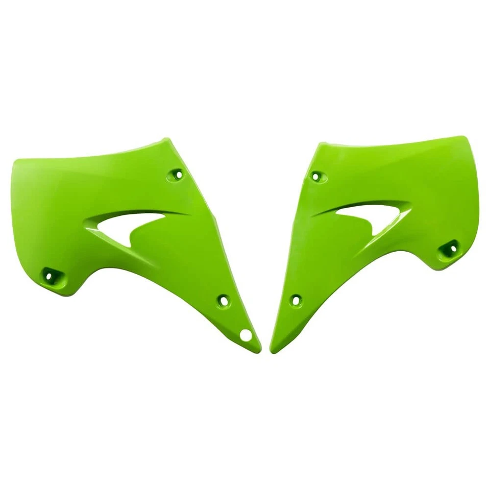 Acerbis Radiator Scoops Green For Kawasaki KX250 2003-2007 - Image 4 of 4