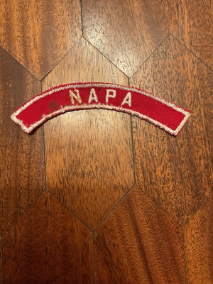 #ad Vintage NAPA Scout Patch #7 $5.55