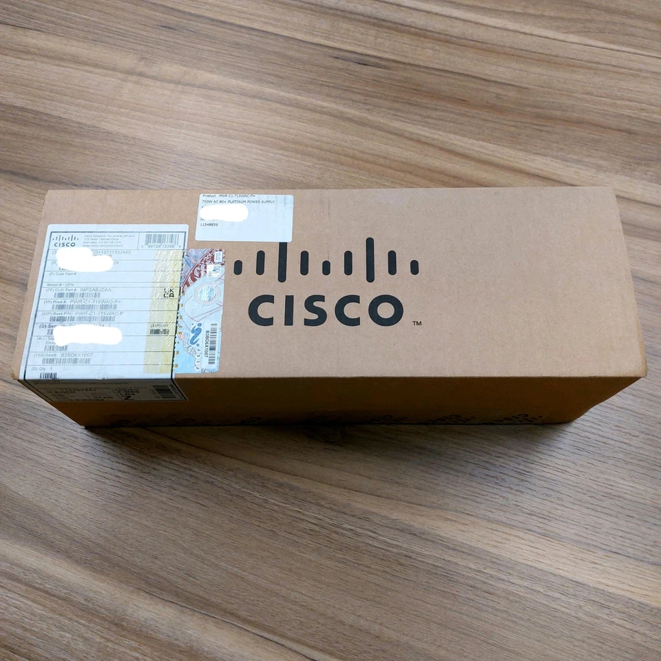 Cisco Power Supply Unit for 9300 Series (715W PWR-C1-715WAC-P) - Image 2 of 3