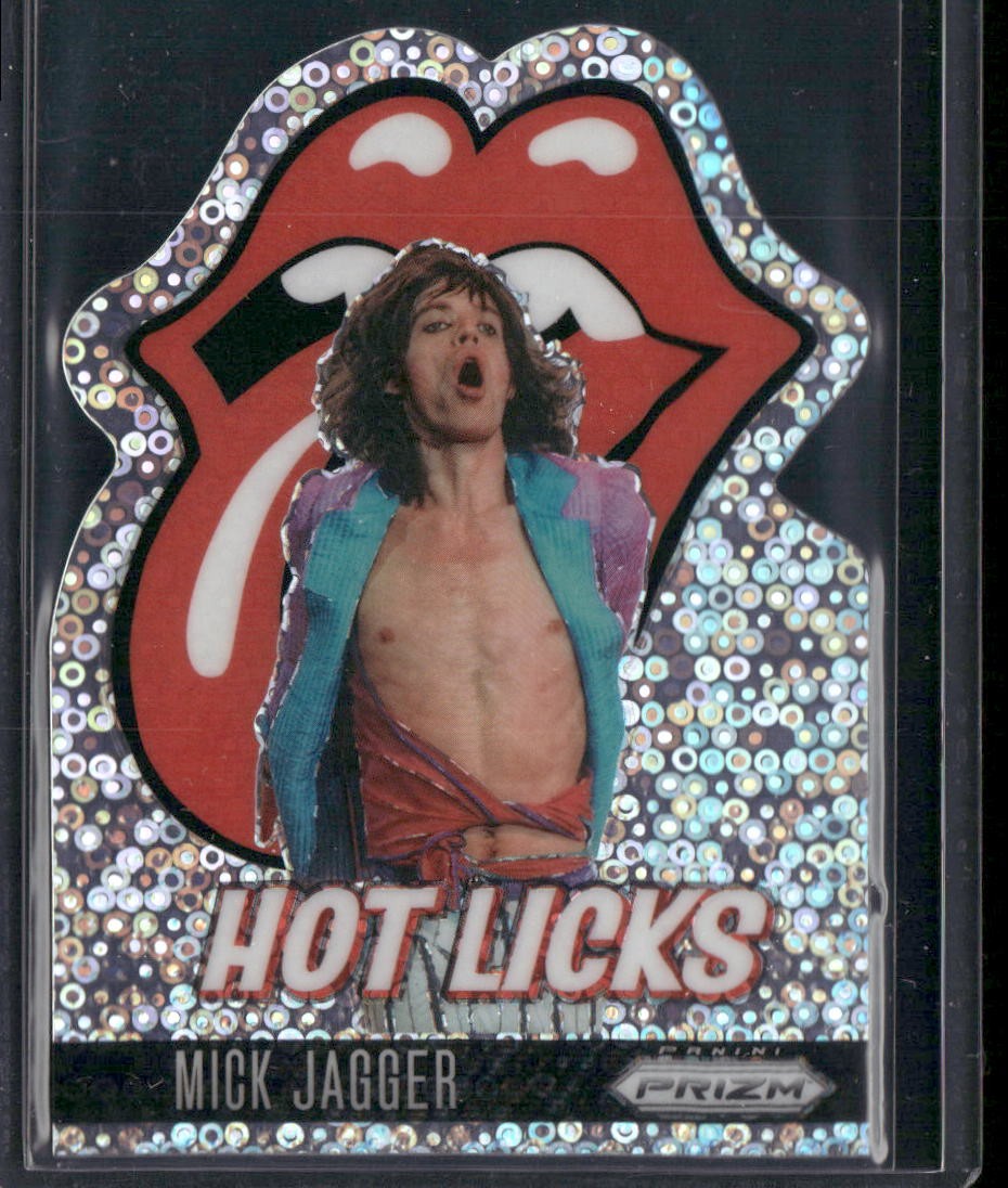 2025 Prizm The Rolling Stones Hot Licks Die-Cut Disco /149 Mick Jagger #3