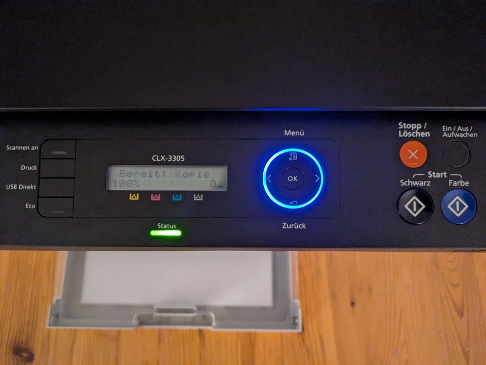 Samsung CLX-3305 XEC Laserdrucker Multifunktionsgerät in OVP leider Druckfehler - Bild 2 von 4