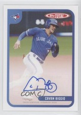 2020 Topps Total Auto Cavan Biggio #280-A Auto ni4