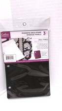 NEW Crafters Companion Magnetic Die Stamp Storage Panels 3 Panels 8.25" x 5.5"