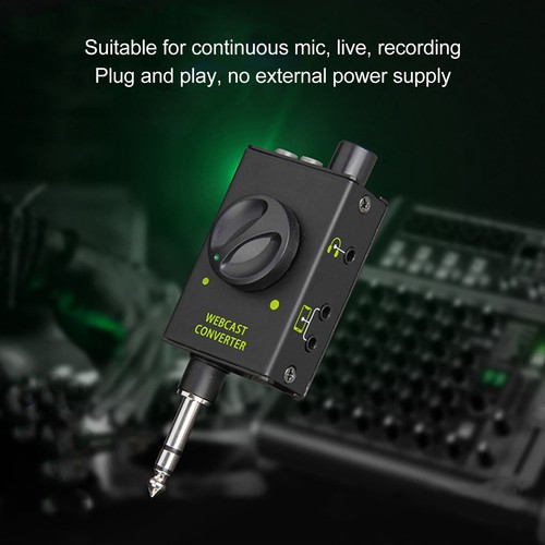 Soundkartenkonverter Externer Soundadapter Für Mixer Live-Aufnahme Computer KUI - Afbeelding 13 van 22