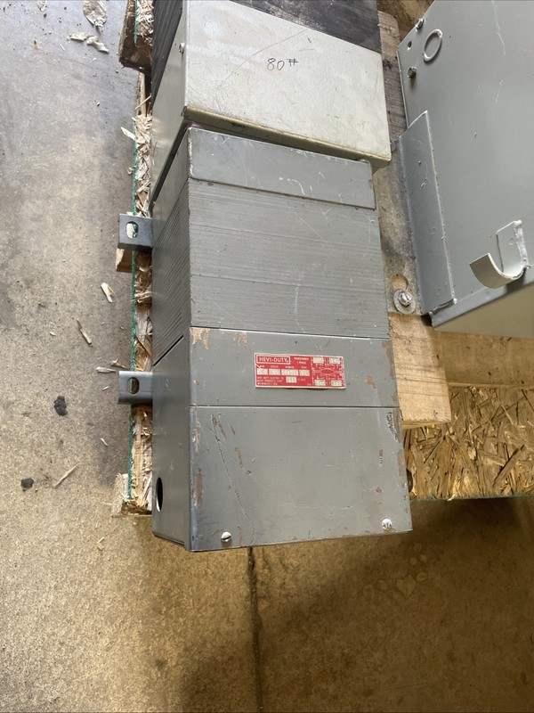 Hevi-Duty 3.0 kVA 3-Phase General Purpose Transformer 480V Delta 240/120V