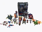 Vintage Transformers Lot Of Mini Figures & Vehicles Includes Jets Tanks & More