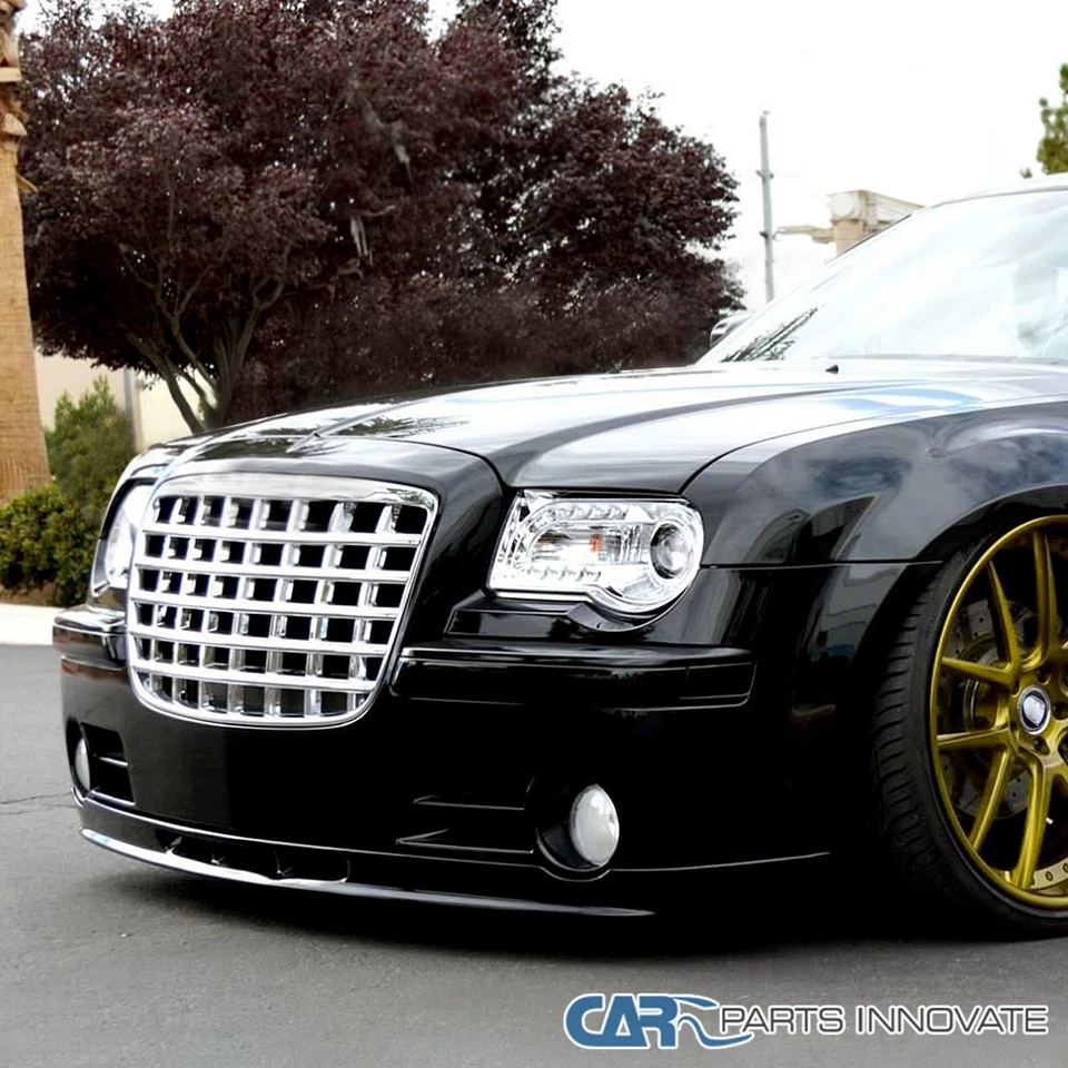 Clear Fit 2005-2010 Chrysler 300C LED Strip Projector Headlights Head Lamp 05-10 Foto 3 de 4