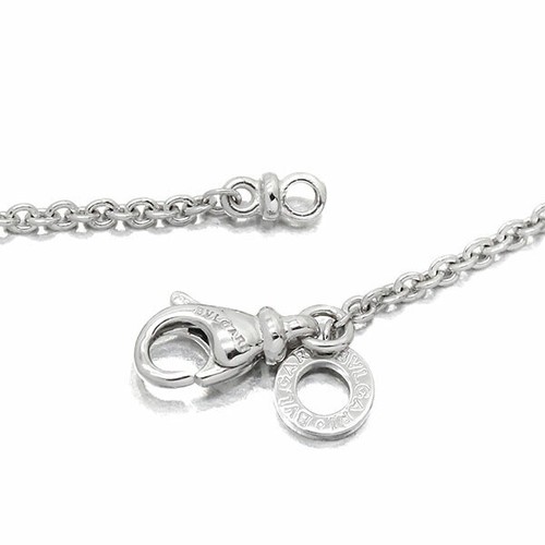 Collana con ciondolo Bvlgari B.Zero1 diamante 18 carati WG oro bianco 15,7 po... - Foto 4 di 7