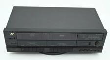 Sansui D-750WR Dual Cassette Deck With Dual Auto-Reverse Black Face