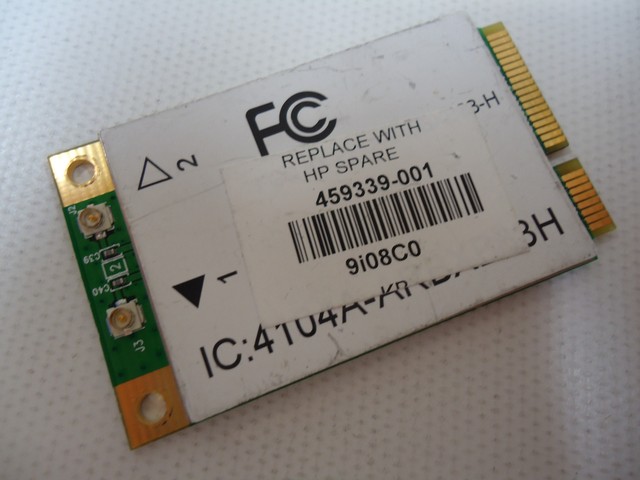 HP dv6000 DV4 DV5 DV7 G50 G60 CQ50 CQ60 WIFI WLAN Card Board Circuit 459339-001