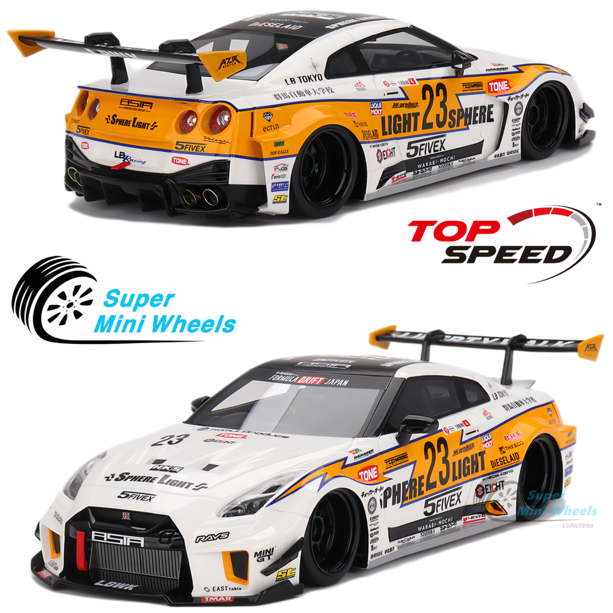 Top Speed 1:18 Nissan LB-Silhouette WORKS GT 35GT-RR Ver.2 LB