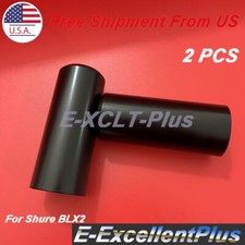 2Pcs New Black BLX Microphone Battery Cup Cover Battery Cover For Shure BLX2