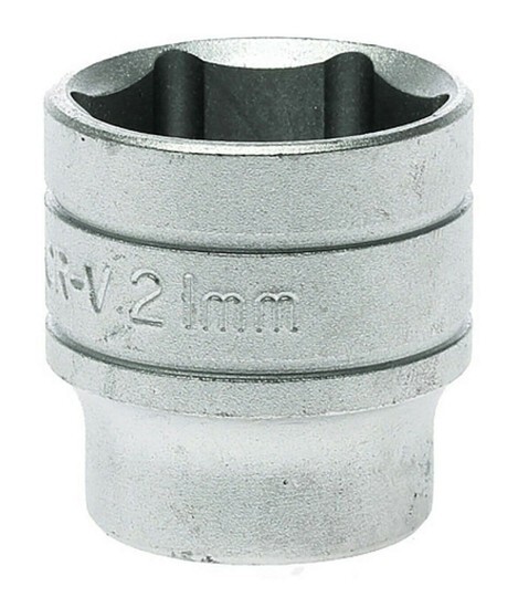 Teng Tools M380521-C - 3/8"" Drive 6pt Hex Socket Metric - 21mm