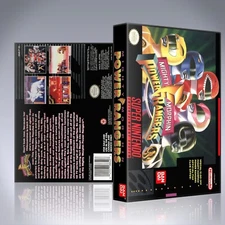 SNES Case - NO GAME - Mighty Morphin Power Rangers - [Horizontal]