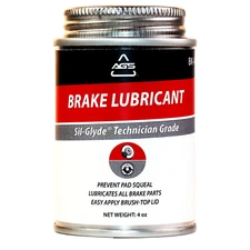 Automotive Solutions 4Oz Brush Top Sil-Glyde Silicone Brake Grease - Premium Bra
