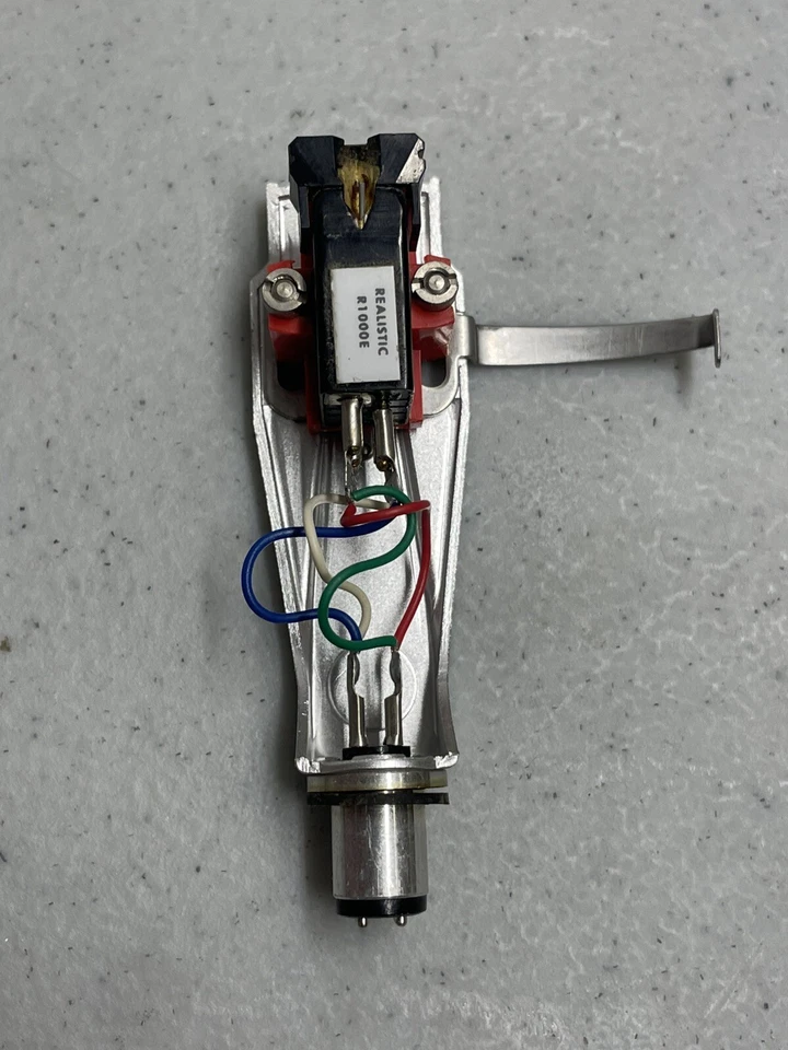 Realistic Radio Shack Used OEM Turntable Head Shell shure R-1000E - Image 2 of 3