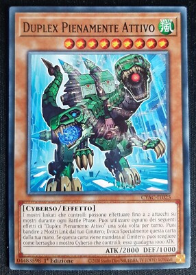 DUPLEX VOLL AKTIV auf Italienisch CYAC-IT025 Common YUGIOH
