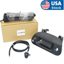 Rear View Backup Camera Kit w/ Wiring & Tailgate Handle For 97-07 Ford F150 F250