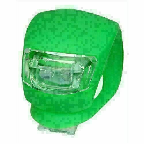 New Aeffitg Bike Cycling Frog LED Front Head Rear Light Waterproof Lamp Green WS