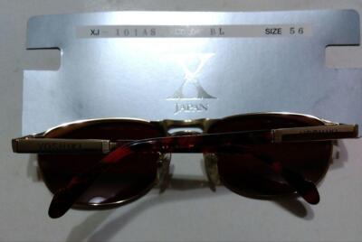 X JAPAN Yoshiki Model Sunglasses XJ-101 A J-POP Artist RARE