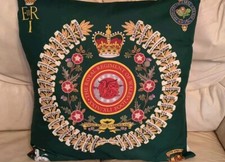 The Royal Regiment Of Wales 1st Battalion Colours cushion cover