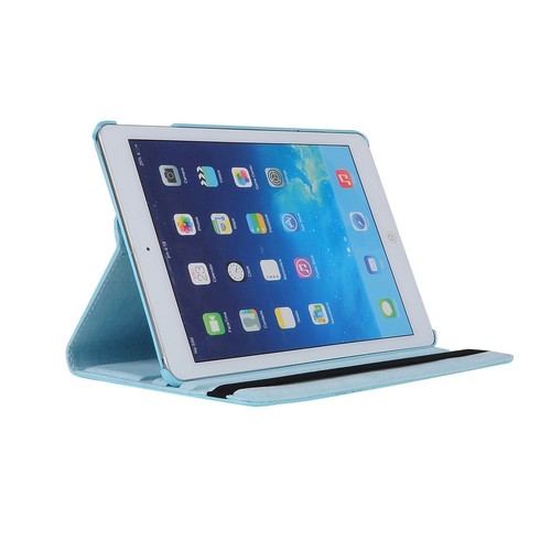 iPad 9.7" Air 2 &1 2018/2017 PU Leather Case Cover w/ 360 Rotating Stand - Picture 54 of 131