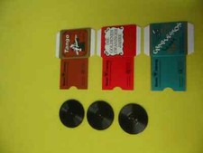 Nr.577 3x Schellacks 1:10 Puppenstube Puppenh...