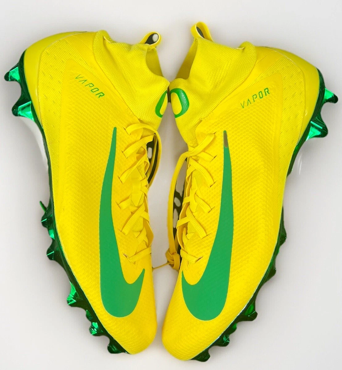 Nike Yellow 15 US Football Shoes & Cleats for Men for sale  display picture 3