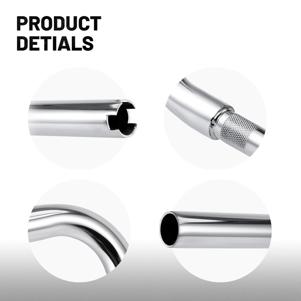 Manillar de elevación de 12" para Harley Electra Glide 1200 FLST FXS 1-1/4"" Ape Hanger Foto 4 de 4