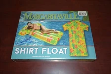 New Margaritaville Shirt Float Inflatable Pool Lake Raft Drink Holder Pillow