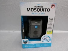 NEW IN BOX ThermaCELL EX90 GREY RECHARGEABLE MOSQUITO REPELLENT 20' ZONE W 12 HR