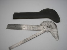 Vintage General Hardware Mfg. Co. Machinist Protrator Drill Point Gauge 1937