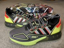 Size 11 - adidas ZX 2K Boost x Marvel Stark Industries - Black Solar Yellow  for sale online | eBay