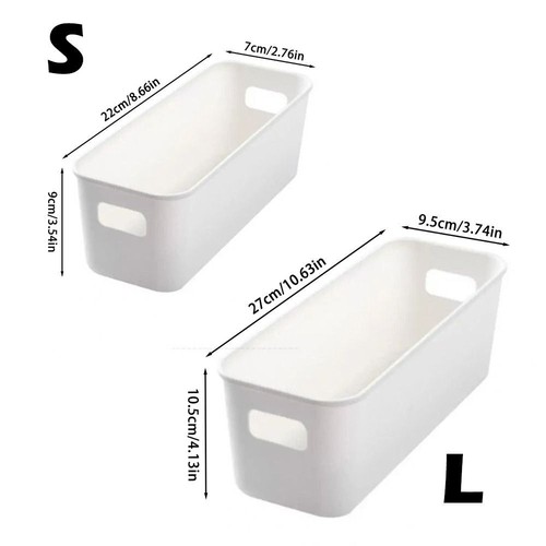 Stackable Kitchen Organizer Bin Large Capacity Organizer Containers - Picture 2 of 14