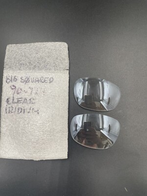 Oakley Big Square Wire OEM Titanium Clear Lenses | eBay