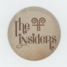 The Insiders Chicago Rock Band 1980's VARI-VUE Lenticular Advertisement