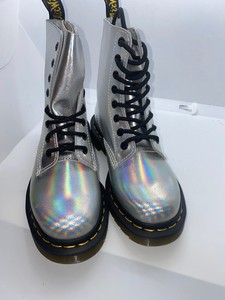 dr martens pascal silver