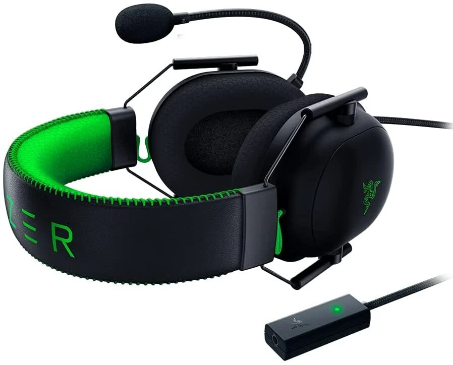 Razer BlackShark V2 Gaming Headset Virtual 7.1 USB 3.5mm Multi-Plattform B/G - Immagine 4 di 4