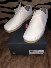 clarks weaver white