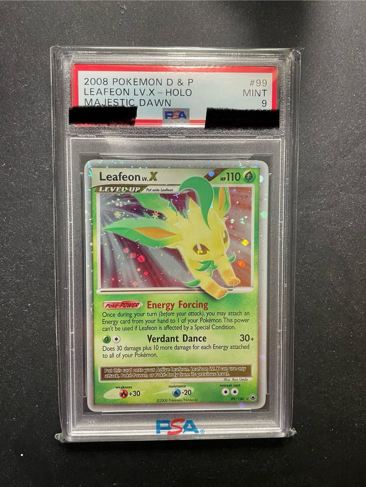 Leafeon LV.X 99/100 Majestic Dawn Holo