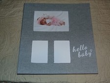 VIENROSE BABY 13 x 12 SELF ADHESIVE PHOTO ALBUM SCRAPBOOK KIT AND MORE  