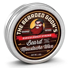 Bearded Goon Ridiculously Strong Beard & Moustache Wax -All Natural Style & Hold