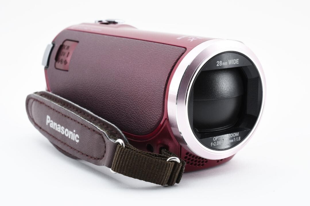 Panasonic HC-V550M Video Camera Camcorder Red With Battery Panasonic HC-V550M Video Camera Camcorder Red With Battery