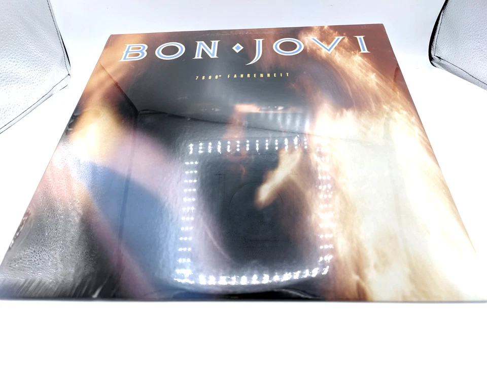 BON JOVI 7800* Fahrenheit 1986 FIRST Pitman PRESSING Brand NEW SEALED - MINT! Foto 2 de 4
