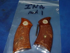 INA Tiger Mod 1  38 spl Revolver Part Grips  w/ Screw Parts Lot