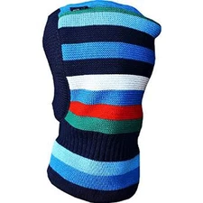 Maximo Childrens Infant Baby Winter Hat Warm Balaclava Face Boy Colored Stripe
