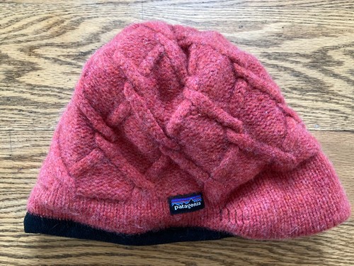 Patagonia Womens Beanie Hat Cable Knit 