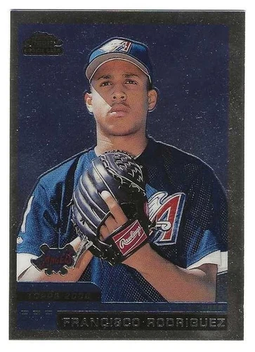 2000 Topps Chrome Traded #038 Francisco Rodriguez Anaheim Angels RC BV$5