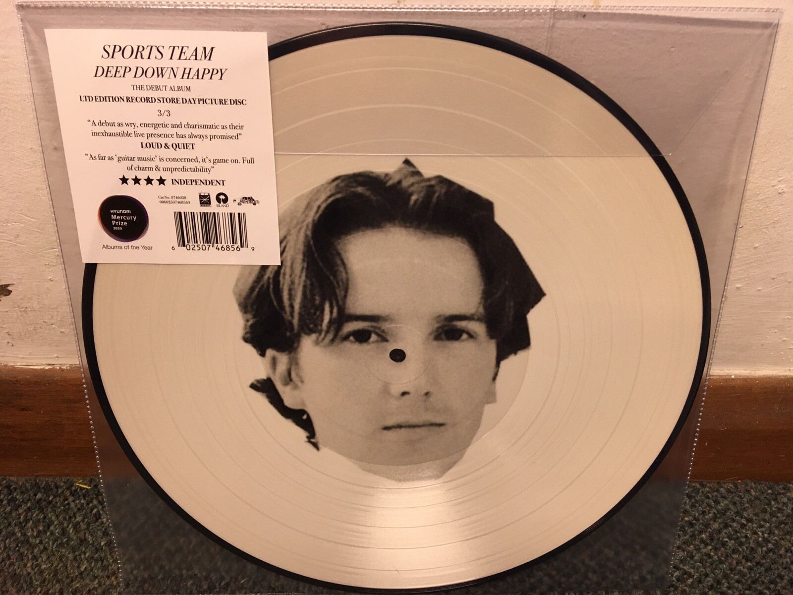 SPORTS TEAM - DEEP DOWN HAPPY 3/3 RSD DROP 2020 - LTD EDIT PICTURE DISC VINYL LP