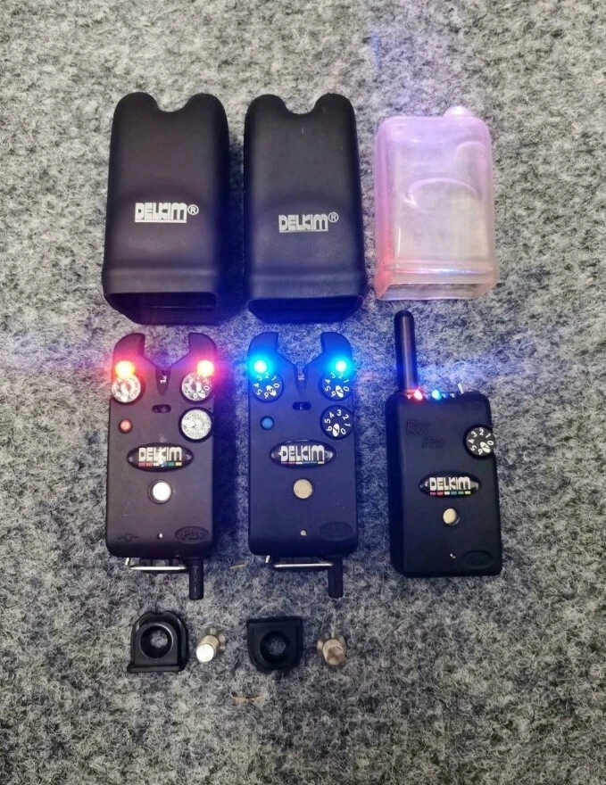 Delkim Txi Plus Bissanzeiger 2+1 Funk Set + D-Loks (Quick Release System) Barsch - Bild 3 von 4